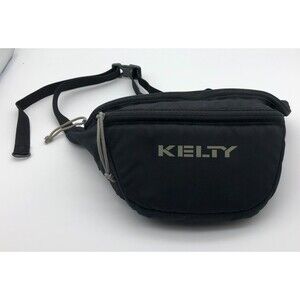Kelty Warbler Fanny Pack Waist Crossbody Bag Black Hiking Walking Lightweight